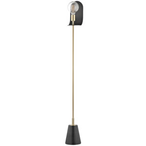 Floor Lamp Modern LEAH Hudson Valley HL163401-AGB/BK