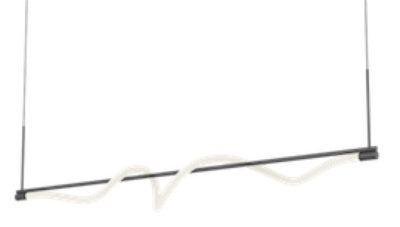 Luminaire suspendu moderne CURSIVE Kuzco LP95354-BK