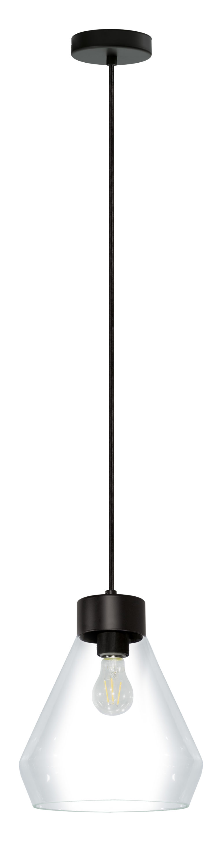 MONTEY luminaire suspendu noir 205323A