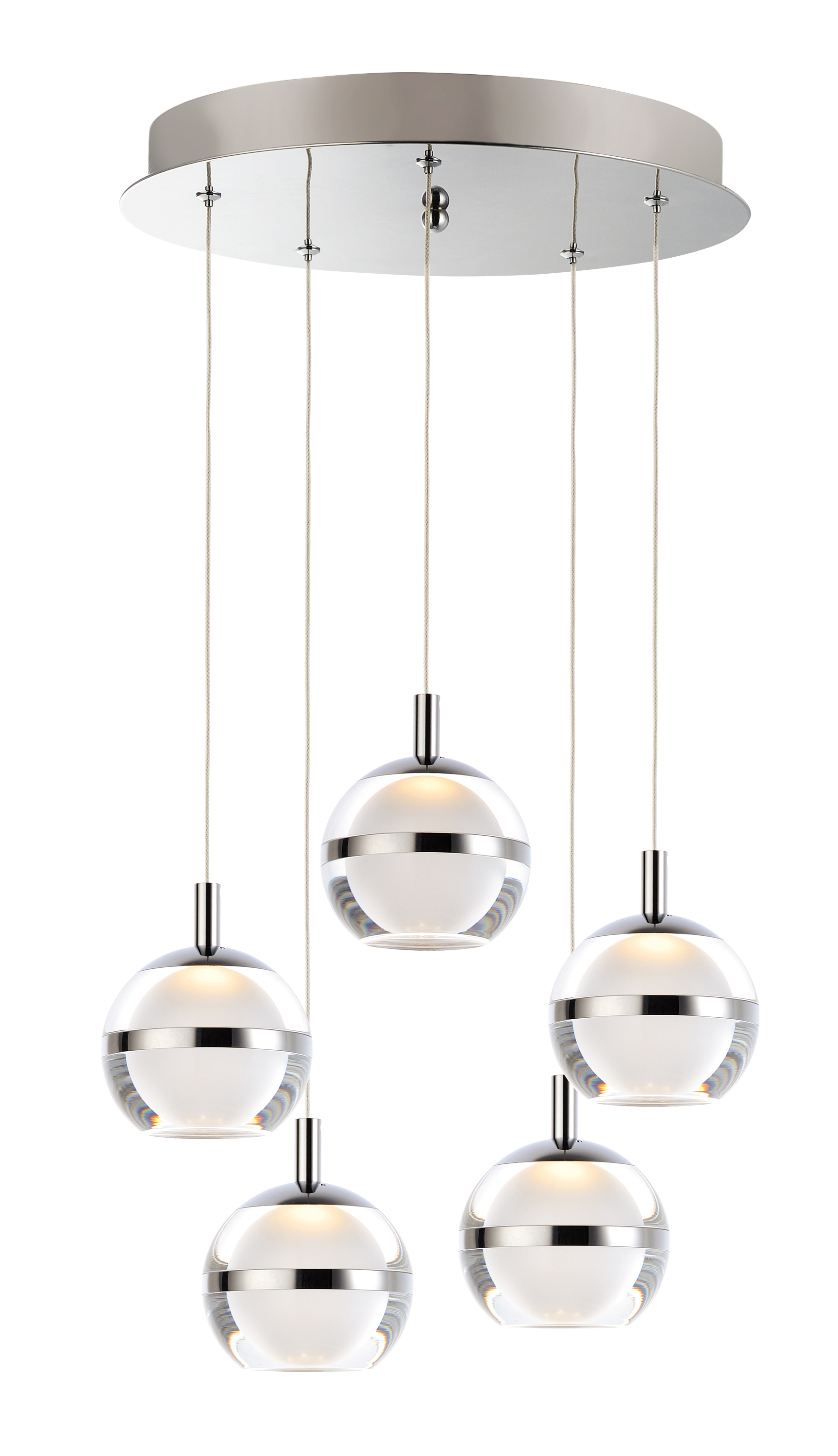 Modern pendant lighting SWANK Maxim/ET2 E24595-93PC