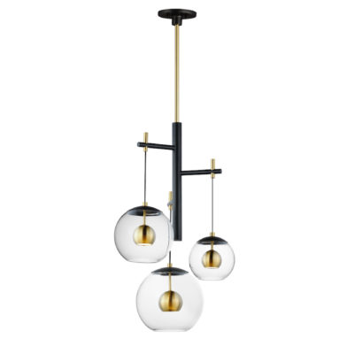 Modern pendant lighting NUCLEUS Maxim/ET2 E25156-BKNAB