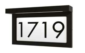 Plaque d'adresse TAMPA Snoc 1719-01-LD7C