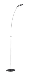 Lampe de plancher BRON FL7001-BLK/SS