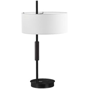 Lampe de table FITZGERALD FTG-261T-MB-WH
