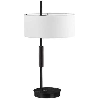Lampe de table FITZGERALD FTG-261T-MB-WH