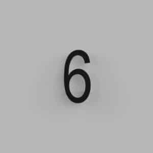 Chiffre d'adresse flottant 1711-6-01-H6