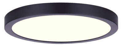 Plafonnier rond DL-7F-15S-BK-C