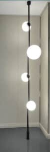 Lampe de plancher en kit BK-020-BLK