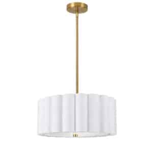 Luminaire suspendu PACIFICA PCA-163P-AGB-WH
