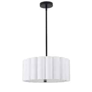 Luminaire suspendu PACIFICA PCA-163P-MB-WH